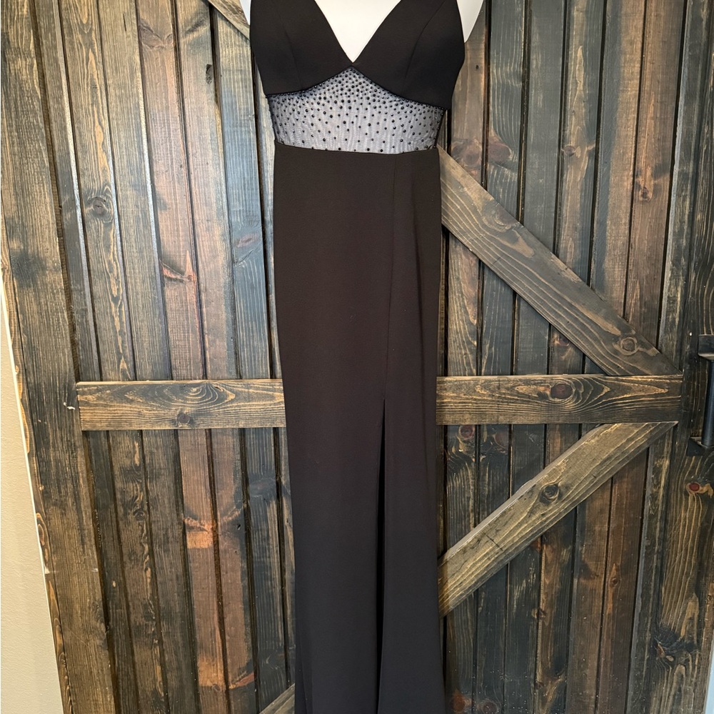 Elegant Black Evening Gown